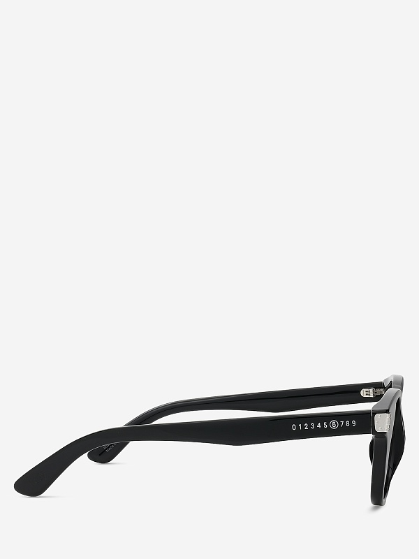 Солнцезащитные очки MM6 Lunettes 17 80W Noir - 2