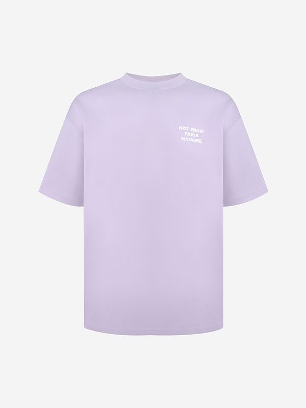 Футболка муж Drôle de Monsieur K-TS203-CO002-LAV LAVANDER - 0