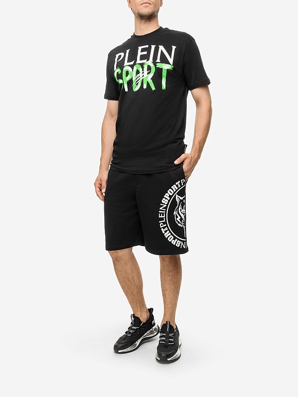 Футболка муж Philipp Plein Sport SADC MTK6914 SJY001N 02 black - 1