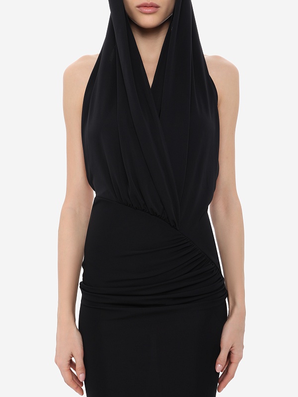 Платье жен THE ANDAMANE T190151A TJP073 BLACK - 4