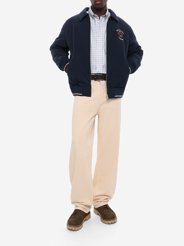 Куртка муж Drôle de Monsieur J-JT257-PL163-NY NAVY - 1