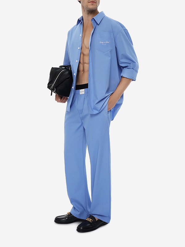 Брюки муж Sporty & Rich PA065711329BL144 Softee - 1