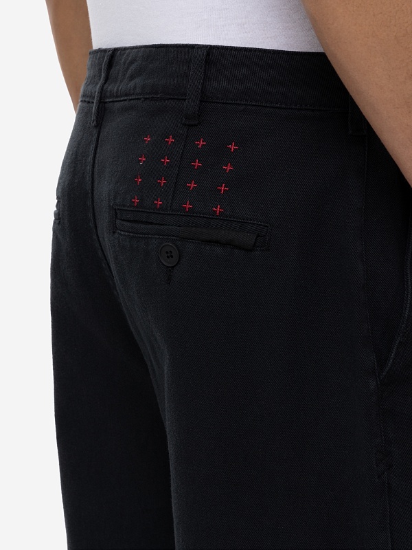 Брюки муж Ksubi MPF25PA001 black - 4