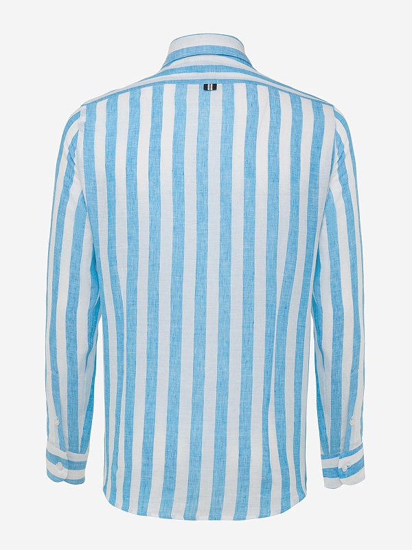 Рубашка муж Fefe Napoli CL22L111RL BLU ROYAL BIANCO - 1