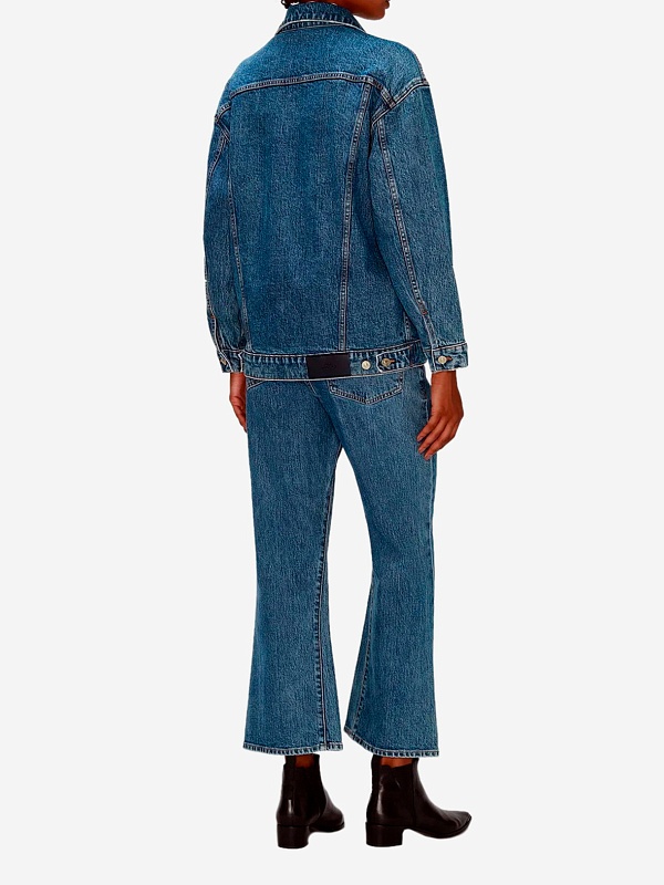 Куртка джинсовая жен 7 For All Mankind JSEAC100BL MID BLUE - 3
