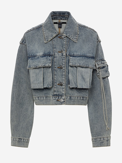 Куртка джинсовая жен Ksubi WSP25JK009 DENIM - 0