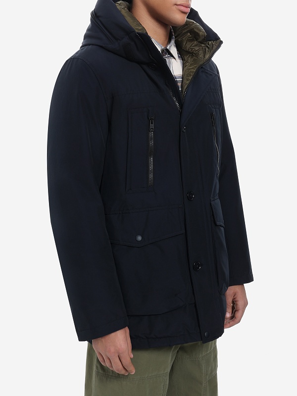Парка муж Woolrich CFWOOU0866MRUT0001 MELTON BLUE - 1
