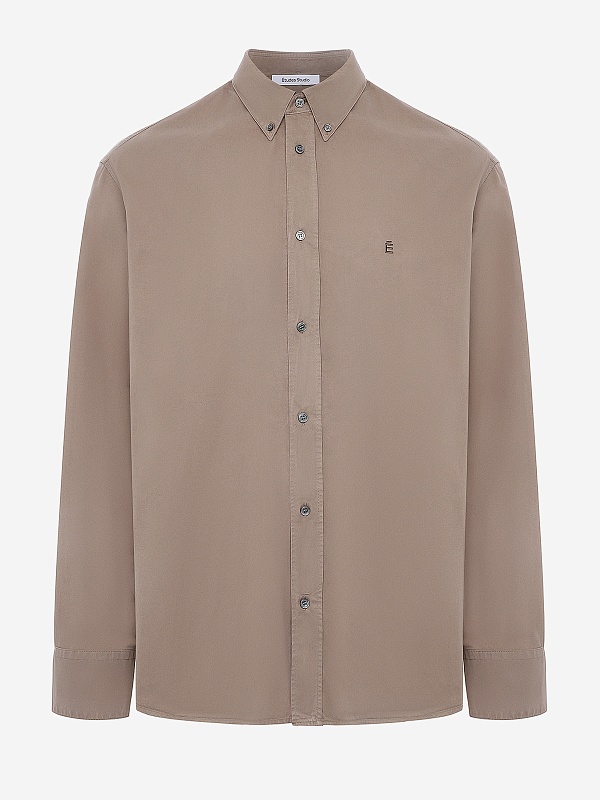Рубашка муж Etudes Studio H25MMSHI381-04 Beige - 4