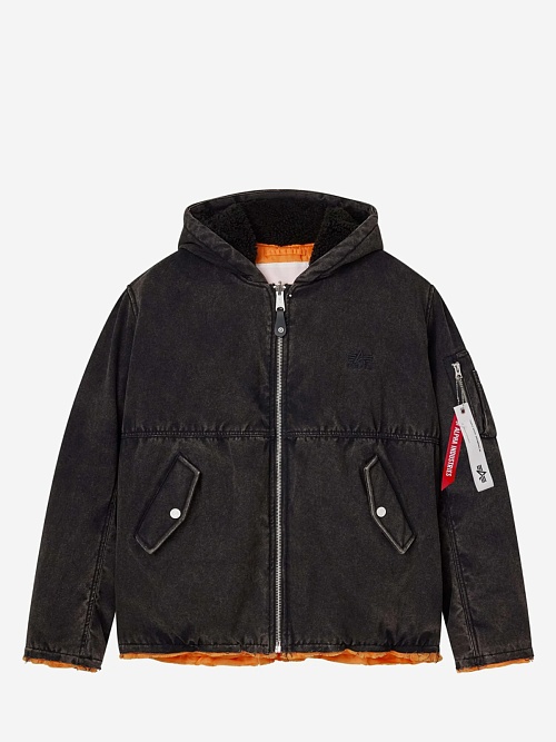 Бомбер PURPLE M6103-APHB825 BLACK - 0