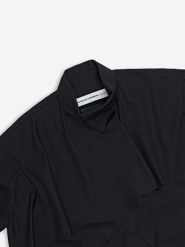 Блуза жен Margaux Lonnberg F23 BIRD B BLACK - 2