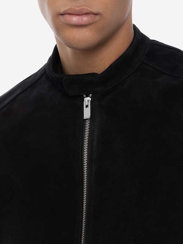 Куртка кожаная муж Tonywack BE34LJ13 BLACK - 4