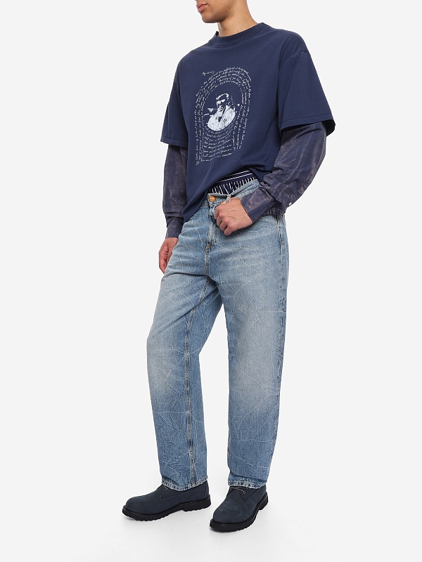 Футболка муж CULTURA S26TL34JE80 blue - 1