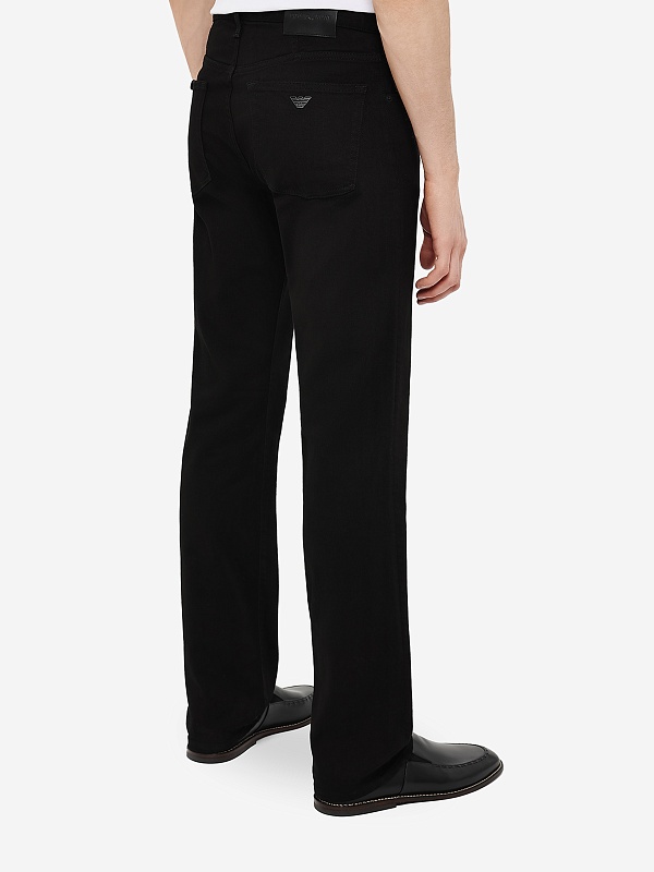 Джинсы муж Emporio Armani 8N1J21 1G0IZ 0005 DENIM NERO - 4
