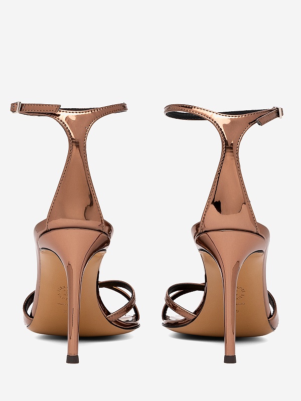 Босоножки (каблук) жен Alexandre Vauthier AVE4001-004 BROWN - 5