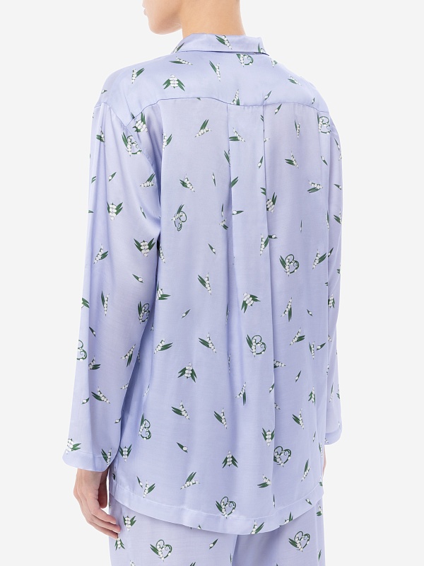 Блуза жен Burka t25-bl001 Голубой - 3