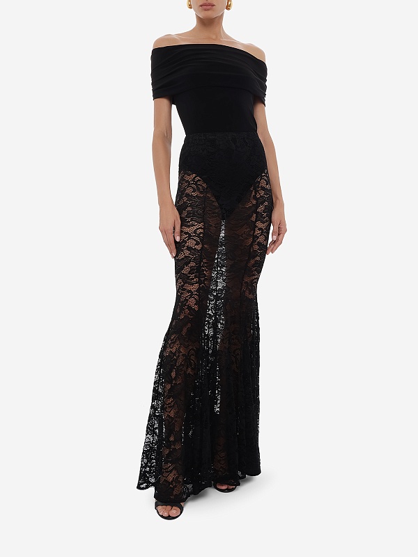 Боди жен Norma Kamali KK126BPLT50001 BLACK - 1