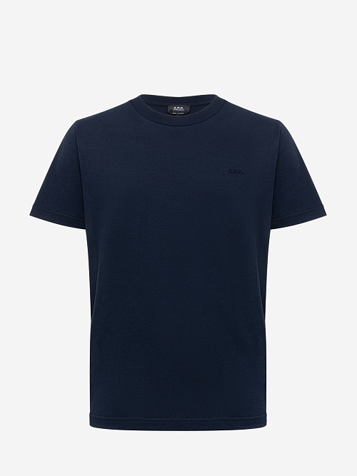 Футболка муж A.P.C. COHBW-M26392 IAK DARK NAVY - 0