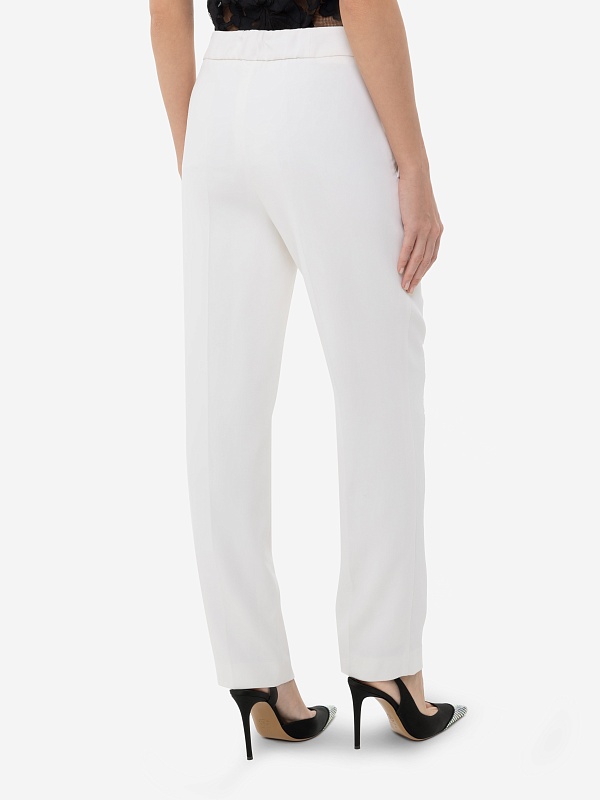 Брюки жен AGNONA PE23P_T70218_DW005 N02 WHITE - 3