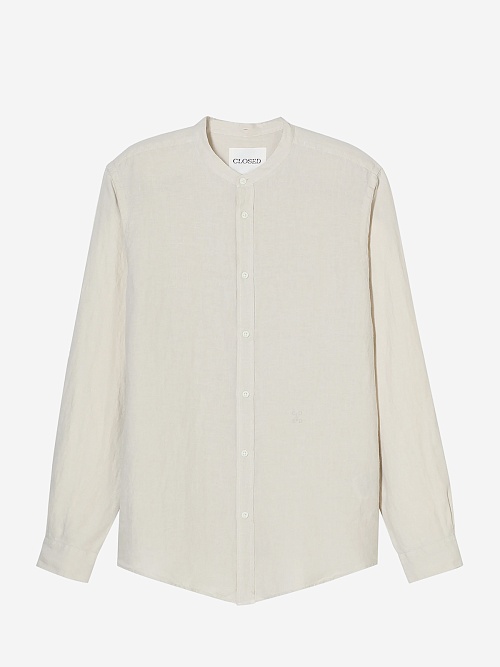 Рубашка муж Closed C84398-24Y-30 921 LIME BEIGE - 0