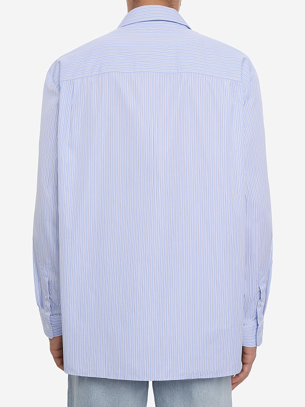 Рубашка муж A.P.C. COHNO-H12661 IAB LIGHT BLUE - 5