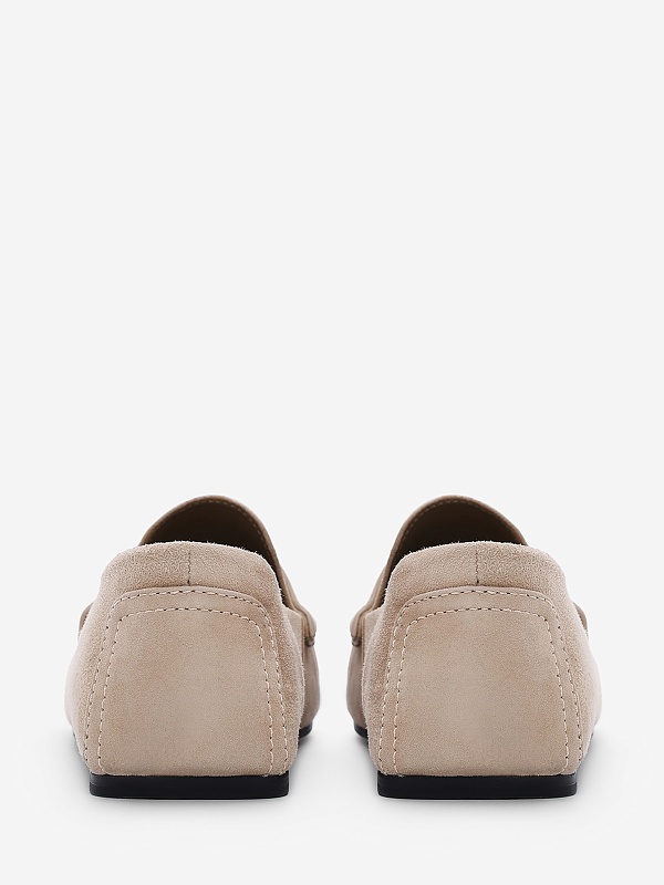 Мокасины жен Black Suede Studio DARLYN tan - 2