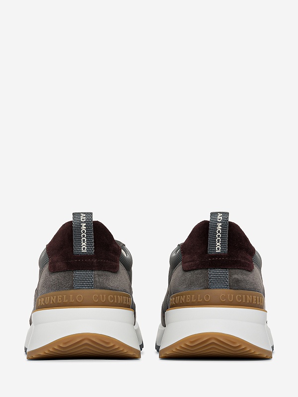 Кроссовки муж Brunello Cucinelli MZUFLPO278 CLZ24 - 4
