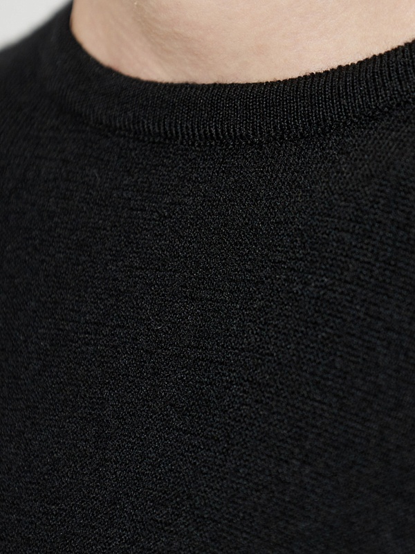 Свитер муж Officine Generale DLCXKNT305 BLACK - 3