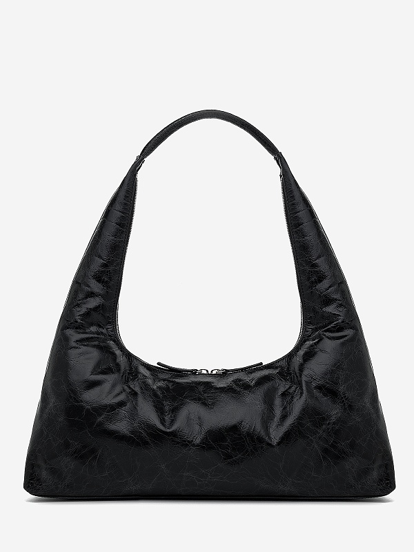 Сумка жен MARGESHERWOOD EE656963 BLACK PULL UP CRINKLE - 1