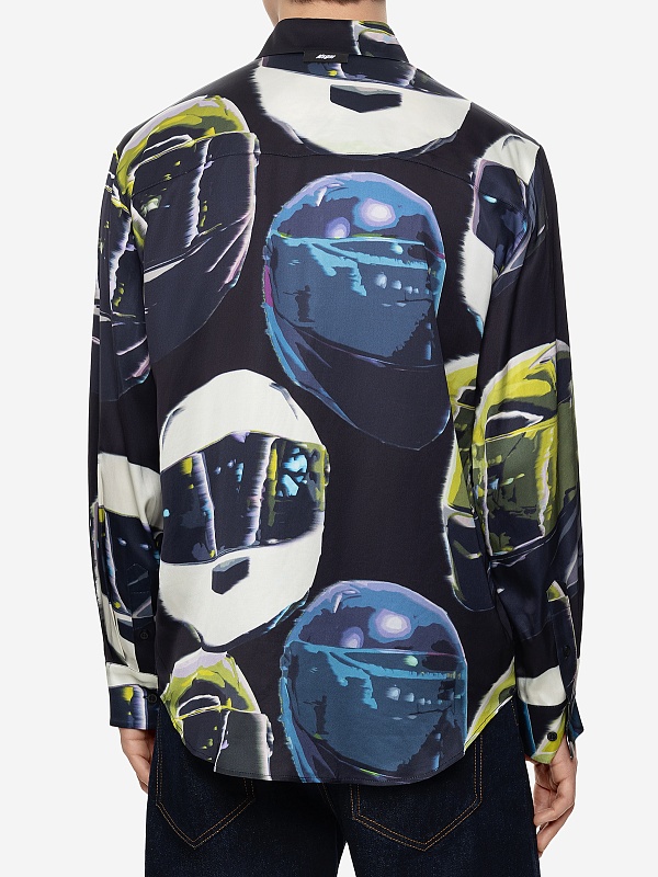 Рубашка муж MSGM 3740ME02A 247553 99 - 4