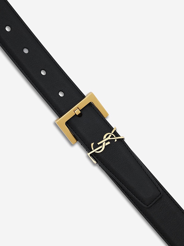 Ремень жен Saint Laurent 634437/BOO0W1000 Nero - 3