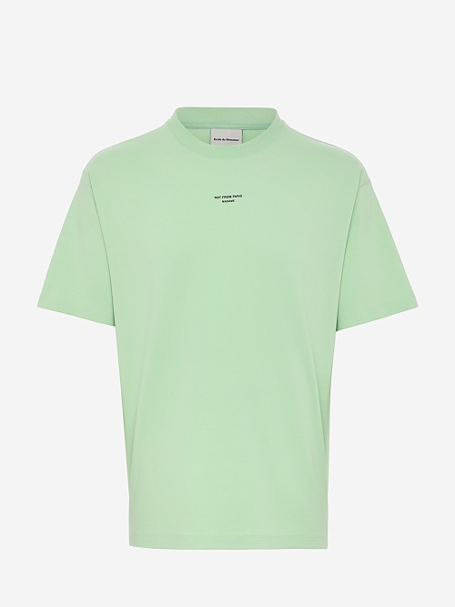 Футболка муж Drôle de Monsieur G-TS202-CO002-LGN LIGHT GREEN - 0
