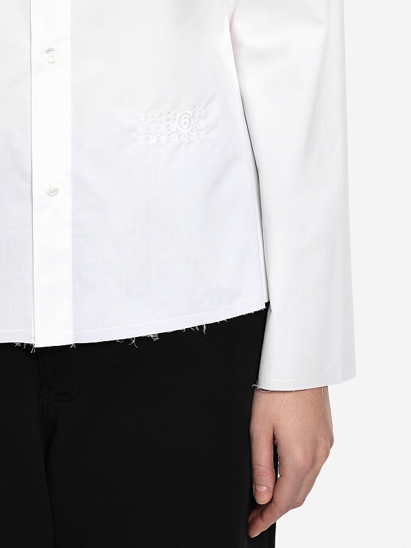 Рубашка жен MM6 S62DT0049 M35256 100 - 4