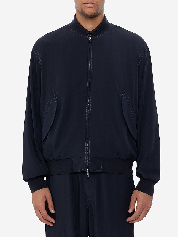 Бомбер муж Emporio Armani EM001043 AF13710 UB118 ICONICO 0920 BLU NAVY EA - 2