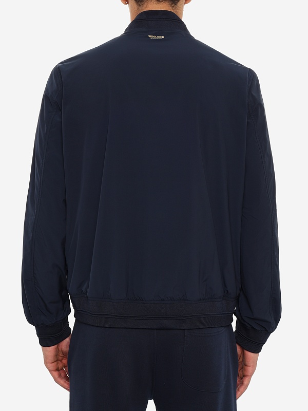 Бомбер муж Woolrich CFWOOU2145MRUT3128 MELTON BLUE - 4