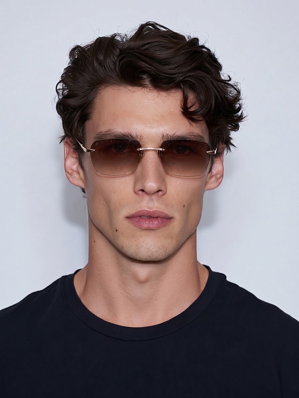Солнцезащитные очки Leisure Society LS LEpine 18K ROSE GOLD 56 18 145 - 1