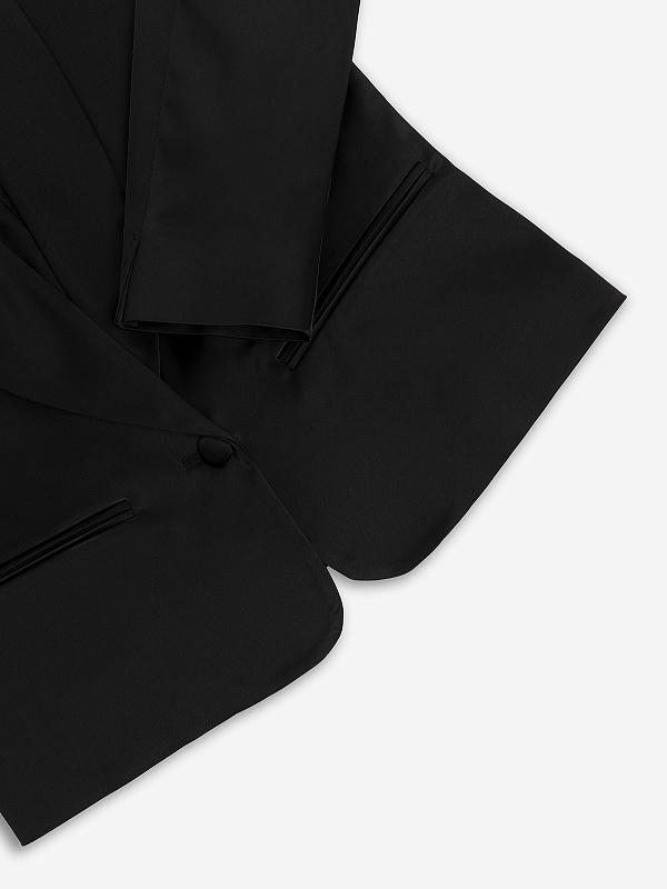 Жакет жен Forte Forte 10637_my jacket noir 8014 - 4