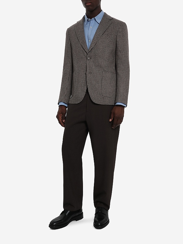 Брюки муж Officine Generale W25MTLG450PRE ICED COFFEE - 1