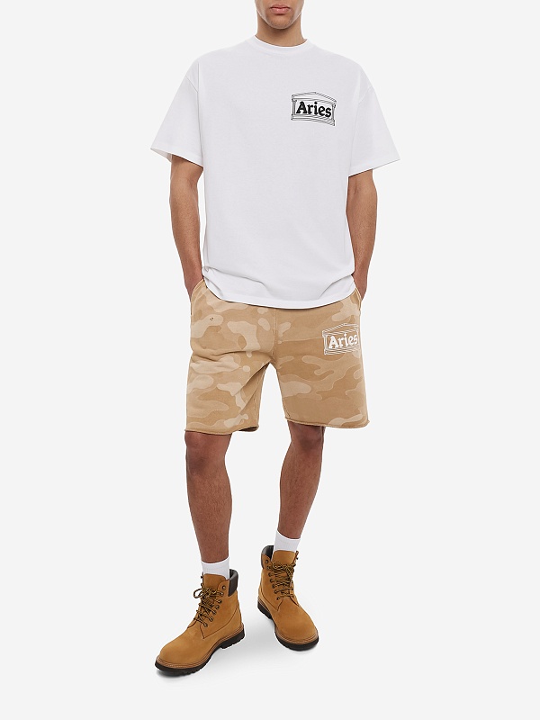 Футболка муж Aries AR6000005 WHITE - 1