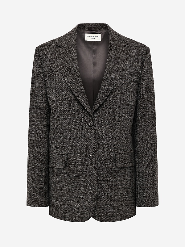 Жакет жен Officine Generale W25WTLG402 ICEDCOF/DKBRWN/ECRU - 5