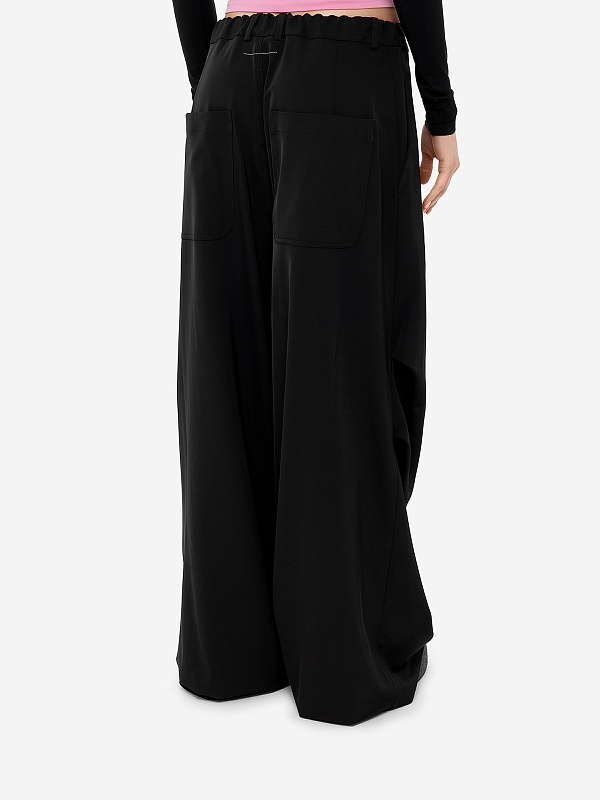 Брюки жен MM6 S52KA0474 S54445 900 - 4