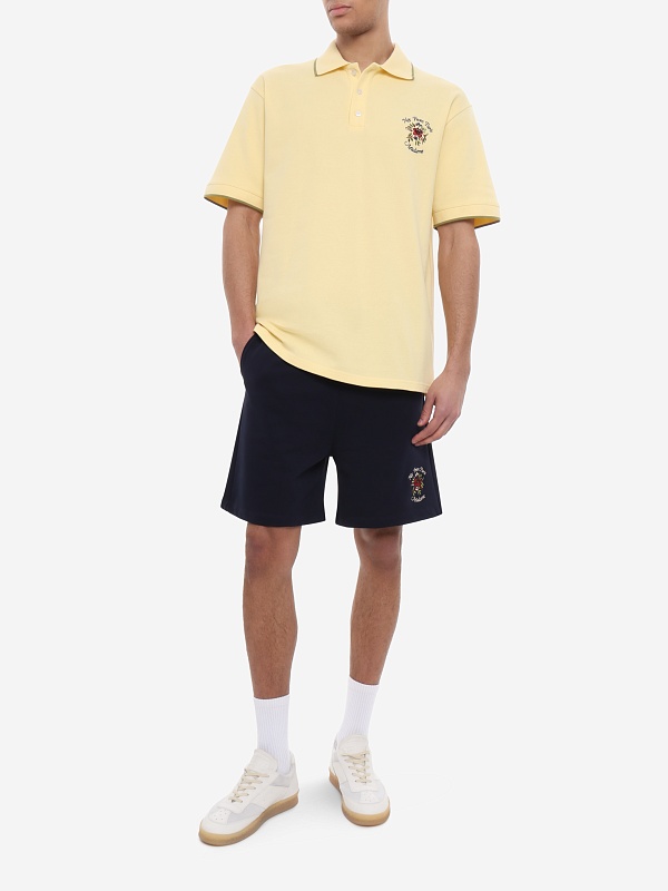 Поло муж Drôle de Monsieur J-PL161-CO264-LYL LIGHT YELLOW - 1