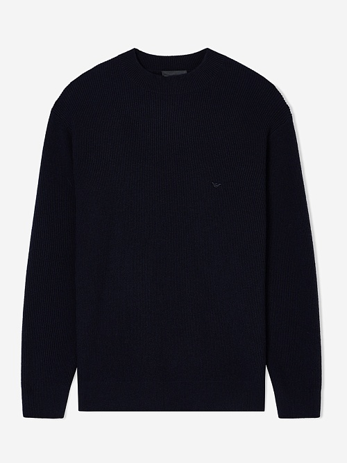 Свитер муж Emporio Armani EM002635 AF18234 UB118 ICONICO 0920 BLU NAVY EA - 0