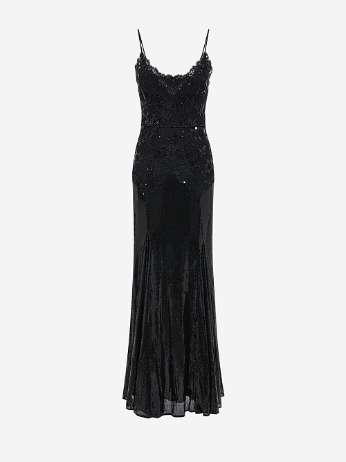 Платье жен Nissa RS16073 black - 0