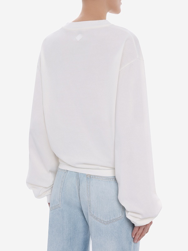 Лонгслив жен Haikure HEW54138TJ055PX T0341 OFF WHITE - 4