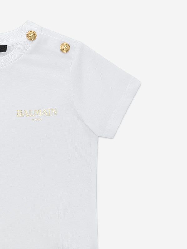 Футболка дев Balmain BX8521 Z3186 100OR - 3