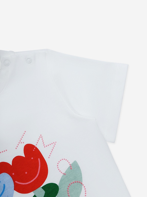 Футболка дев Stella McCartney TY8121 Z0434 101 - 5