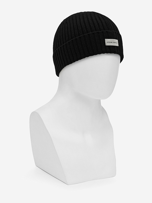 Шапка муж Officine Generale W25XACC871 BLACK - 2