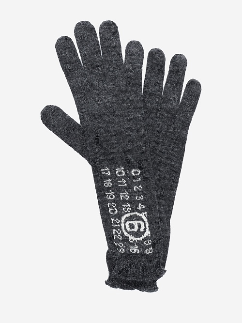 Перчатки жен MM6 S52TS0043 M13135 855 - 0