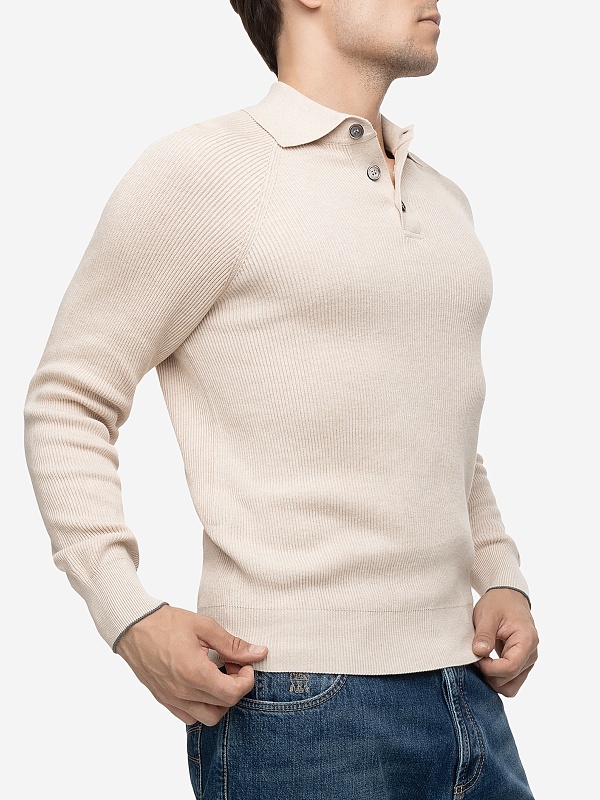 Кардиган муж Brunello Cucinelli M29400105 SABBIA - 2