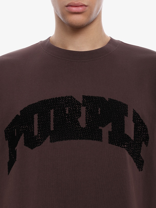 Футболка муж PURPLE P117-HBFP126 BLACK - 5